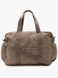 Jollein Pusletasker-Embossed Lily Pusletaske, Milky Coffee