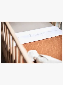 Børn Jollein Sengetøj-Formsyet Lagen Bomuldsjersey 60 x 120 cm, Nougat