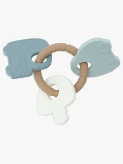 Jollein Babylegetøj-Gummi Nøglering Bidelegetøj, On The Go