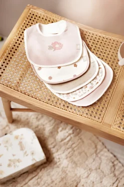 Spisetid|Jollein Hagesmæk 5-pak, Flowers Flerfarvet