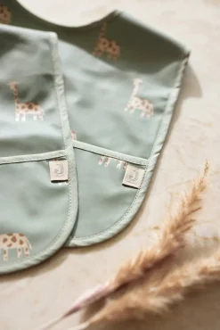 Spisetid|Jollein Hagesmæk 2-pak, Jungle Jambo Grøn