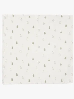 Stofbleer, Nusseklude & Babytæpper|Jollein Happy Miffy Tæppe/ Stofble i Musselin 3-pak, Olive Green Grøn/Beige