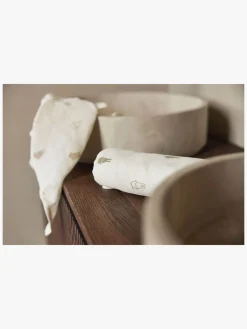 Stofbleer, Nusseklude & Babytæpper|Jollein Happy Miffy Tæppe/ Stofble i Musselin 3-pak, Olive Green Grøn/Beige