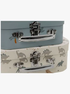 Opbevaring|Jollein Kufferter Roarsome 2-pak, Multi