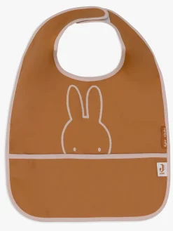 Jollein Spisetid-Miffy Peekaboo Hagesmæk 2-pak, Wild Rose