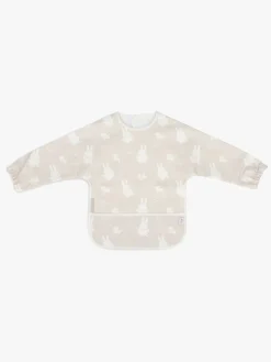 Spisetid|Jollein Miffy&Snuffy  Langærmet Hagesmæk, Nougat Beige