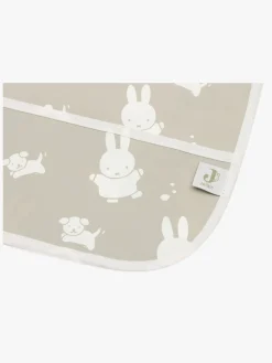 Jollein Spisetid-Miffy&Snuffy  Langærmet Hagesmæk, Olive Green