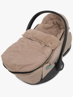 Køreposer|Jollein Minikørepose, Embossed Milky Coffee Beige