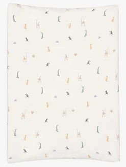 Pusleborde|Jollein Puslepudebetræk 50x70cm, Jungle Jambo Beige/Grøn