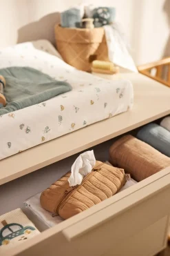 Jollein Pusleborde-Puslepudebetræk 50x70cm, On The Go