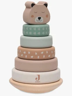 Babylegetøj|Jollein Rocking Ring Stablelegetøj, Jungle Jambo Flerfarvet