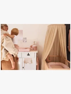 Børnesenge & Tilbehør|Jollein Sengehimmel Vintage 245 cm, Nougat Beige