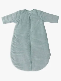 Børn Jollein Børnesenge & Tilbehør-Sovepose med Aftagelig Ærmer Rundt 90 cm, Rib Sea Green