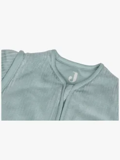 Børn Jollein Børnesenge & Tilbehør-Sovepose med Aftagelig Ærmer Rundt 90 cm, Rib Sea Green