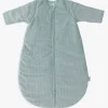 Børn Jollein Børnesenge & Tilbehør-Sovepose med Aftagelig Ærmer Rundt 70 cm, Rib Sea Green