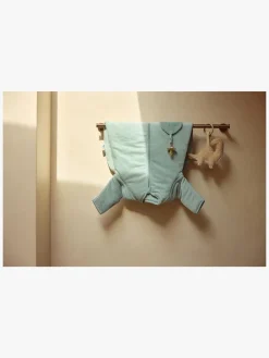 Børn Jollein Børnesenge & Tilbehør-Sovepose med Aftagelig Ærmer Rundt 70 cm, Rib Sea Green