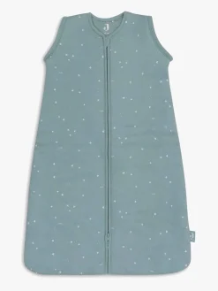 Børnesenge & Tilbehør|Jollein Sovepose med Aftagelig Ærmer 70 cm, Twinkling Sea Green
