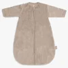 Børnesenge & Tilbehør|Jollein Sovepose med Aftagelig Ærmer Rundt 60 cm, Velvet Milk Coffee