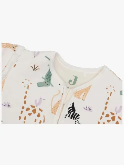 Børnesenge & Tilbehør|Jollein Sovepose med Aftagelig Ærmer 70 cm, Jungle Jambo