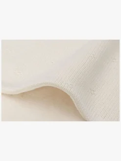 Interiør|Jollein Strikket Tæppe, Ivory