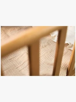 Jollein Stofbleer, Nusseklude & Babytæpper-Strikket Tæppe Ternet Mønster, Oatmeal