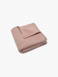 Interiør|Jollein Strikket Tæppe, Wild Rose