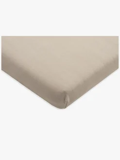 Sengetøj|Jollein Stræklagen Bomuldsjersey 40x80cm, Nougat