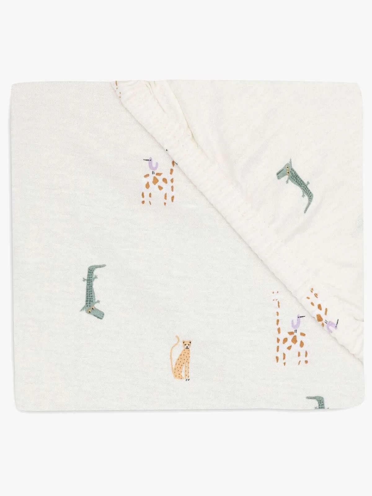 Børn Jollein Sengetøj-Stræklagen 60x120, Jungle Jambo