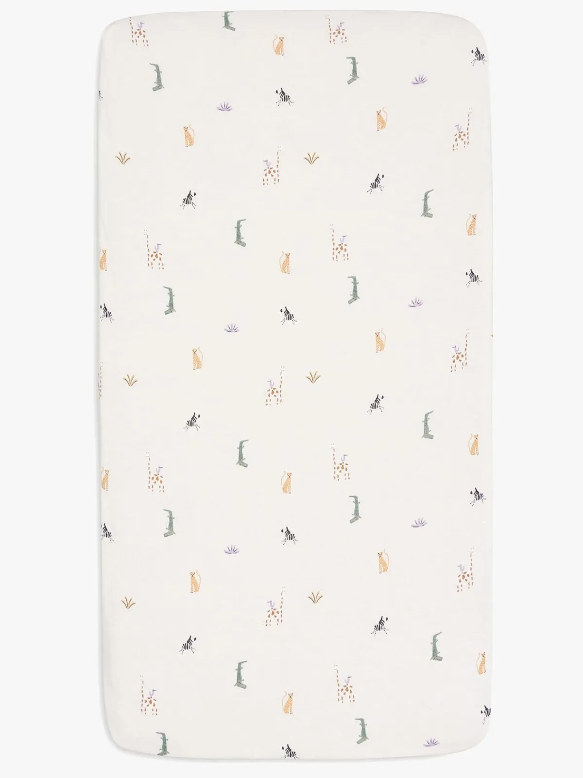 Børn Jollein Sengetøj-Stræklagen 60x120, Jungle Jambo