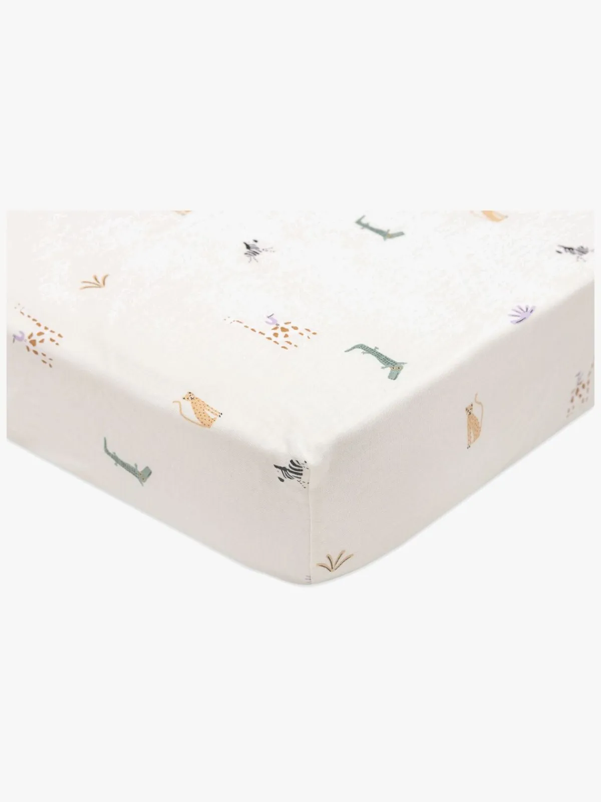Børn Jollein Sengetøj-Stræklagen 60x120, Jungle Jambo