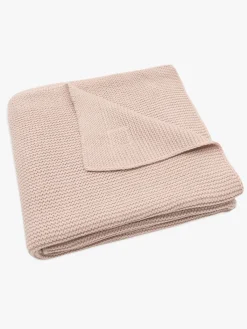 Børn Jollein Interiør-Tæppe Basic Knit, Wild Rose