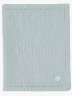 Børn Jollein Interiør-Tæppe Jaquar Muslin, Sea Green