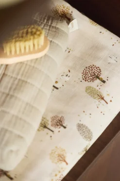 Jollein Stofbleer, Nusseklude & Babytæpper-Tæppe/ Stofble i Musselin 70x70 cm 3-pak, Tiny Park