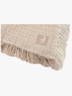 Interiør|Jollein Tæppe/ Stofble i Musselin Fringe, Biscuit