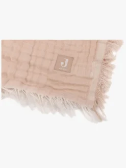 Interiør|Jollein Tæppe/ Stofble i Musselin Fringe, Moonstone/Ivory