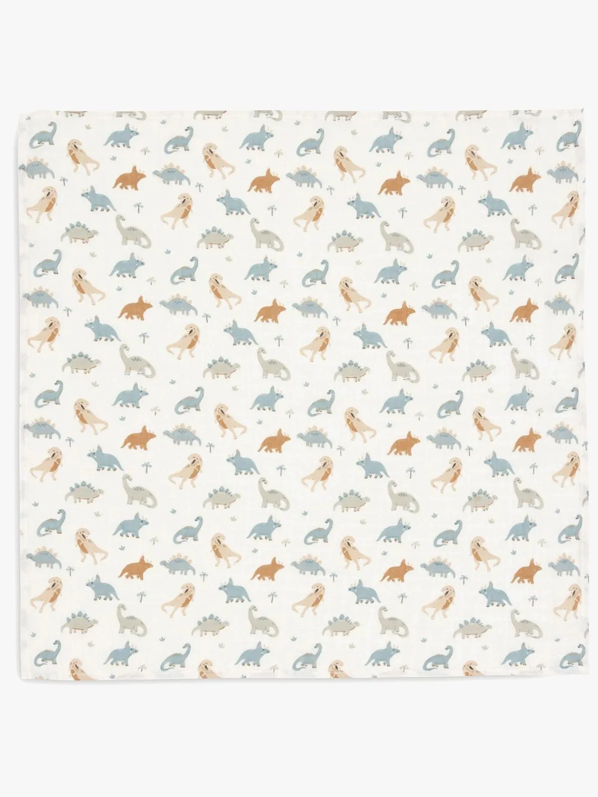 Jollein Stofbleer, Nusseklude & Babytæpper-Tæppe/ Stofble i Musselin 3-pak, Roarsome