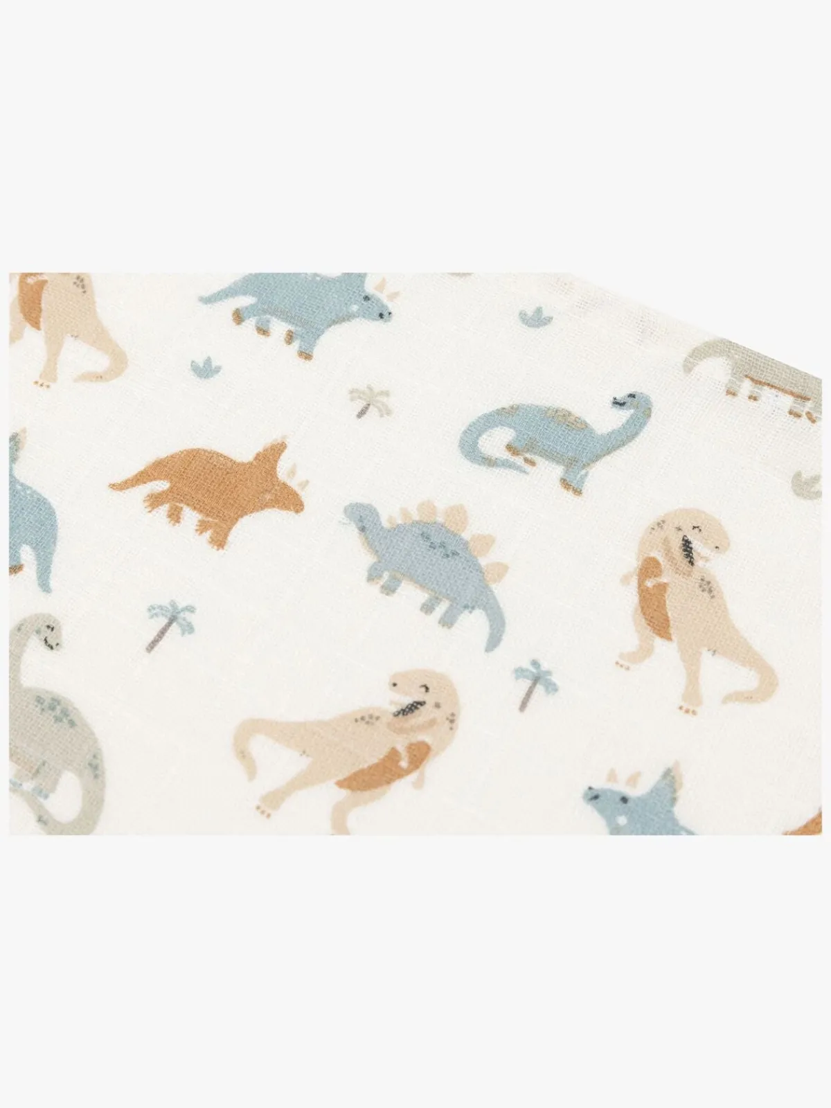 Jollein Stofbleer, Nusseklude & Babytæpper-Tæppe/ Stofble i Musselin 3-pak, Roarsome