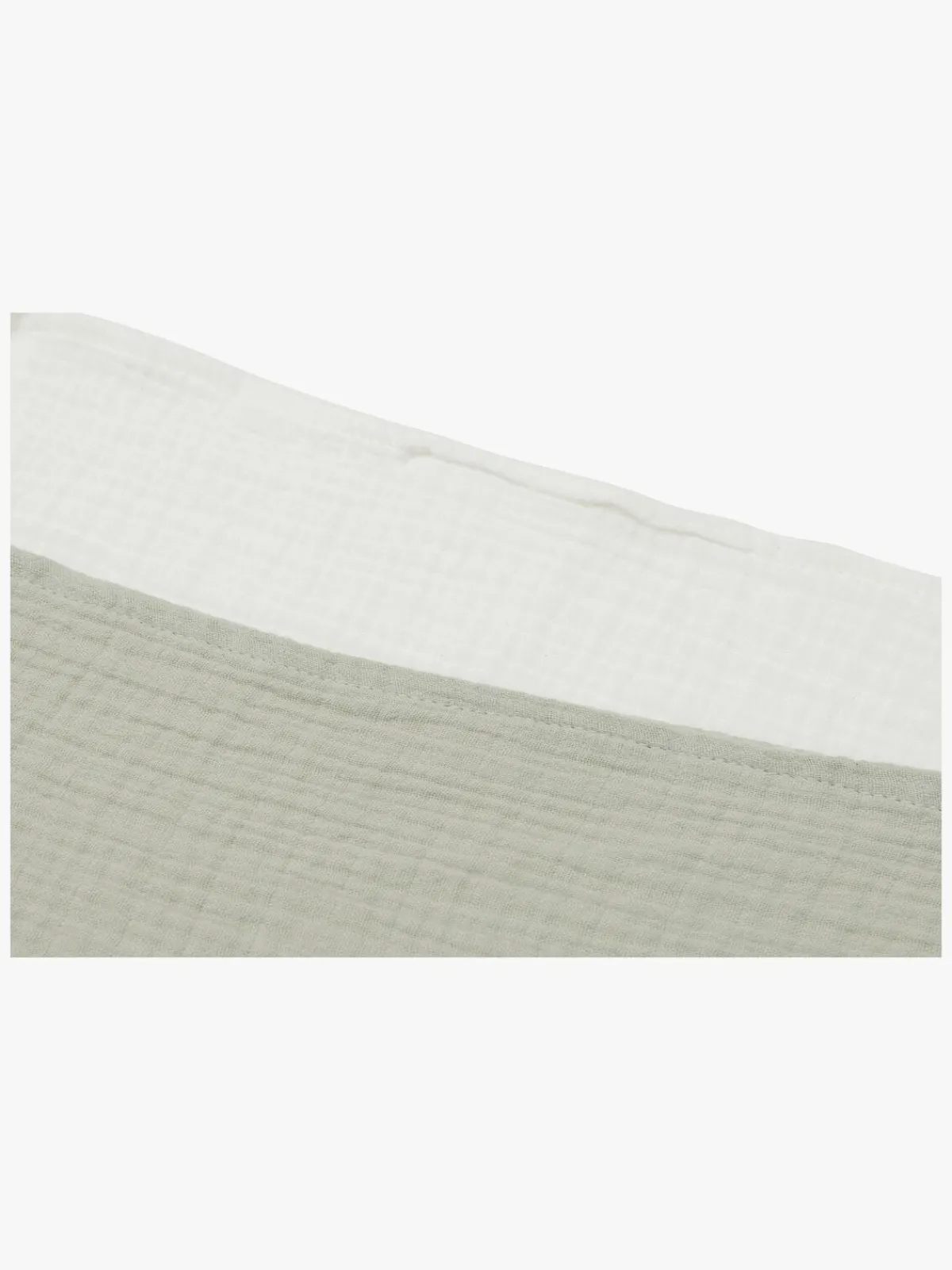 Jollein Stofbleer, Nusseklude & Babytæpper-Tæppe/ Stofble i Musselin 4-pak, Olive Green/Ivory