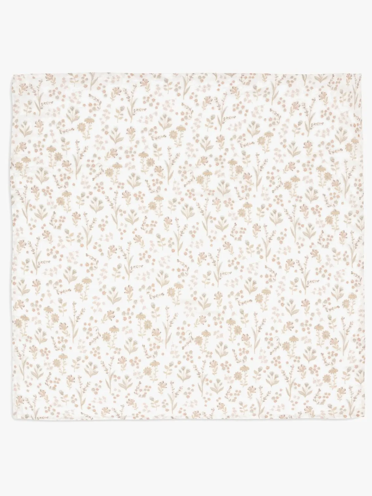 Jollein Stofbleer, Nusseklude & Babytæpper-Tæppe/ Stofble i Musselin 3-pak, Bloomy