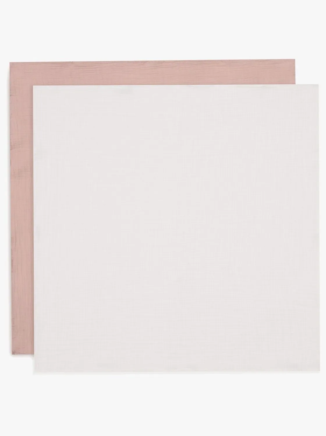 Stofbleer, Nusseklude & Babytæpper|Jollein Tæppe/ Stofble i Musselin 4-pak, Wild Rose/Ivory