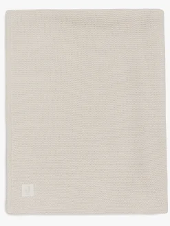 Interiør|Jollein Tæppe 75x100 cm Basic Knit/Velvet, Oatmeal