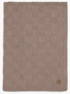 Interiør|Jollein Tæppe 75x100 cm Box Knit, Milky Coffee
