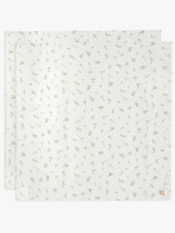 Stofbleer, Nusseklude & Babytæpper|Jollein Tæpper/ Stofbleer i Musselin Riverside 2-pak, Multifarvet