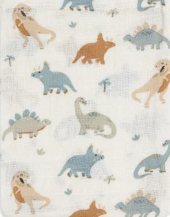 Jollein Pleje & Hygiejne-Vaskehandske Musselin 3-pak, Roarsome