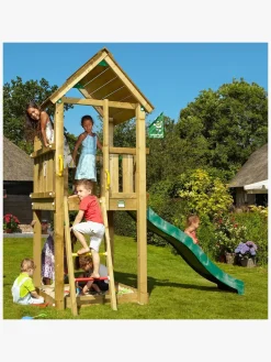 JungleGym Udeleg-Jungle Gym Legetårn Club inkl. Rutsjebane