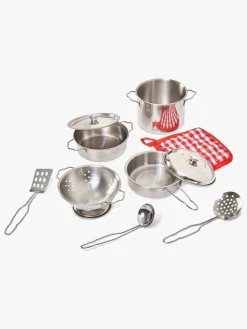 Rolleleg|JuniorHome Junior Home Legesæt Gryder & Pander 10 Dele