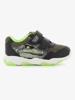 Børn JurassicWorld Sneakers-Jurassic World Blinkende Sneakers, Black/Light Green