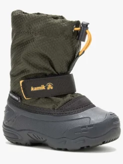 Støvler & Vinterstøvler|Kamik Finley 2 T Vinterstøvler, Dark Olive