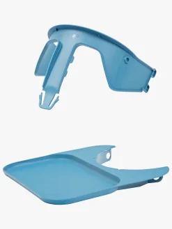 Højstole & Tilbehør|KAOS Klapp Højstol inkl. Beskyttelsesbøjle & Bakke, Beech Natural/Swedish Blue