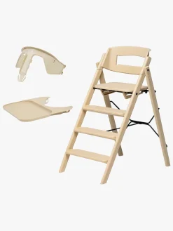 Højstole & Tilbehør|KAOS Klapp Højstol Recycled inkl. Beskyttelsesbøjle & Bakke, Desert Sand/Desert Sand